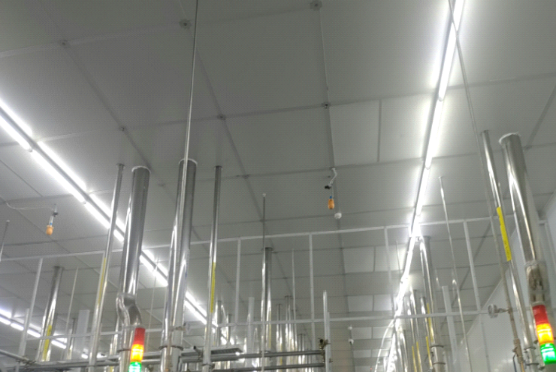 ACRYLIC PARTITION FOR PRODUCTION ROOM